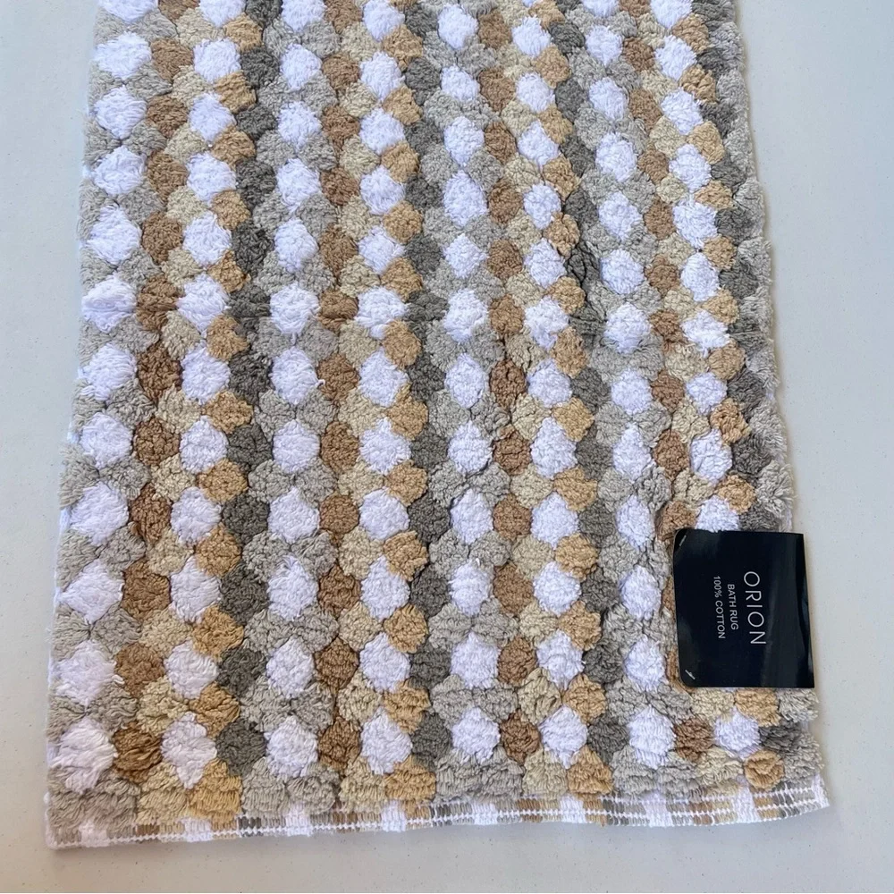 Home Weavers Inc Orion Quick Dry Rug Beige 100% 17